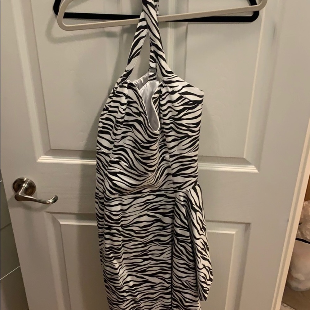 Deadly dames pinup girl clothing. 3X zebra dress